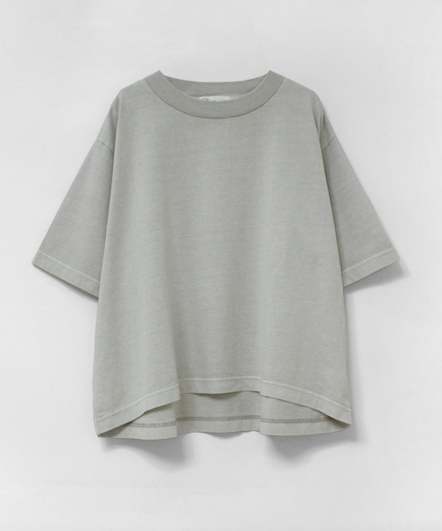 RNA-N（アールエヌエーエヌ）の「M2643 脱脂天竺ルーズT（Tシャツ/カットソー・レディース・キナリ/スミクロ/ピンク/ライトグレー・FREE）」の3枚目の写真
