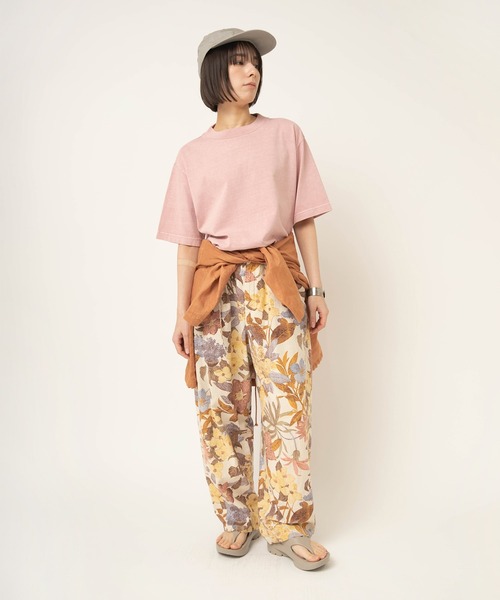 RNA-N（アールエヌエーエヌ）の「M2643 脱脂天竺ルーズT（Tシャツ/カットソー・レディース・キナリ/スミクロ/ピンク/ライトグレー・FREE）」の22枚目の写真
