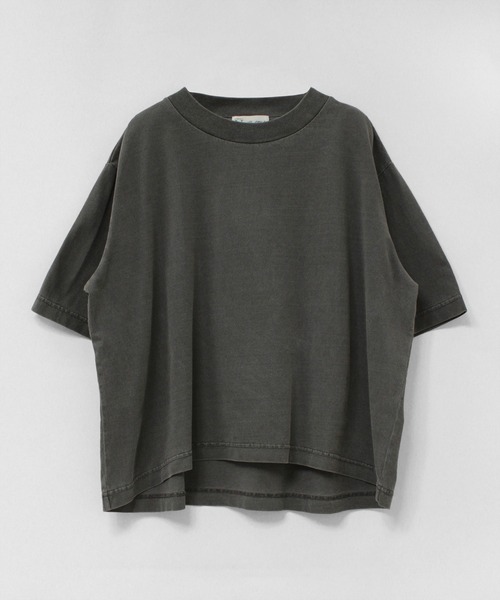 RNA-N（アールエヌエーエヌ）の「M2643 脱脂天竺ルーズT（Tシャツ/カットソー・レディース・キナリ/スミクロ/ピンク/ライトグレー・FREE）」の10枚目の写真