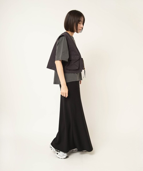 RNA-N（アールエヌエーエヌ）の「M2643 脱脂天竺ルーズT（Tシャツ/カットソー・レディース・キナリ/スミクロ/ピンク/ライトグレー・FREE）」の20枚目の写真