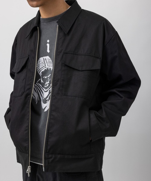 UNION(UNION TOKYO)(ユニオン)の「UNION TOKYO MASCOT JACKET ユニオントーキョー ジャケット(ブルゾン・メンズ・カーキ/ブラック・L/XL/M/S)」の1枚目の写真