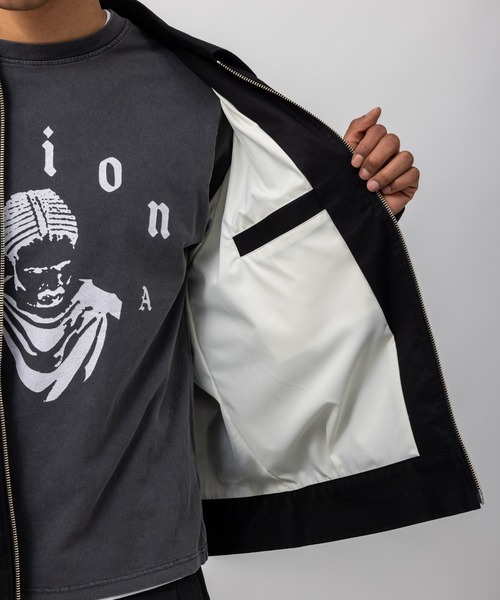UNION(UNION TOKYO)(ユニオン)の「UNION TOKYO MASCOT JACKET ユニオントーキョー ジャケット(ブルゾン・メンズ・カーキ/ブラック・L/XL/M/S)」の13枚目の写真