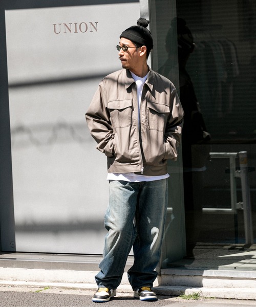 UNION(UNION TOKYO)(ユニオン)の「UNION TOKYO MASCOT JACKET ユニオントーキョー ジャケット(ブルゾン・メンズ・カーキ/ブラック・L/XL/M/S)」の7枚目の写真