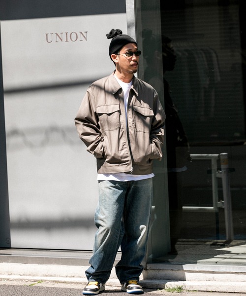 UNION(UNION TOKYO)(ユニオン)の「UNION TOKYO MASCOT JACKET ユニオントーキョー ジャケット(ブルゾン・メンズ・カーキ/ブラック・L/XL/M/S)」の9枚目の写真
