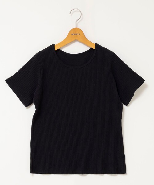 NOLLEY’S(ノーリーズ)の「ウォッシャブルバックデザインリブTシャツ(Tシャツ/カットソー・レディース・ホワイト/ブラック/チャコールグレー・FREE)」の20枚目の写真