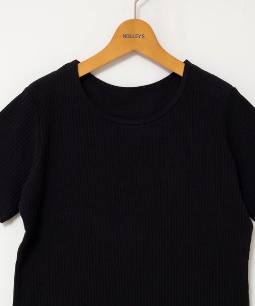 NOLLEY’S(ノーリーズ)の「ウォッシャブルバックデザインリブTシャツ(Tシャツ/カットソー・レディース・ホワイト/ブラック/チャコールグレー・FREE)」の21枚目の写真