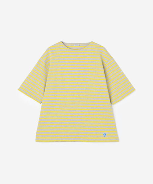 ORCIVAL(オーシバル)の「ORCIVAL | コットンロード クルーネック 半袖バスクシャツ MEN(Tシャツ/カットソー・メンズ・ホワイト系その他5/ブラウン系その他/ブルー系その他2/イエロー系その他/ブラウン系その他2/ブラック/レッド系その他/ブルー系その他・4/5/3)」の18枚目の写真