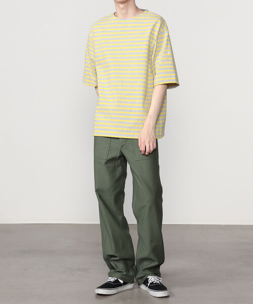 ORCIVAL(オーシバル)の「ORCIVAL | コットンロード クルーネック 半袖バスクシャツ MEN(Tシャツ/カットソー・メンズ・ホワイト系その他5/ブラウン系その他/ブルー系その他2/イエロー系その他/ブラウン系その他2/ブラック/レッド系その他/ブルー系その他・4/5/3)」の20枚目の写真