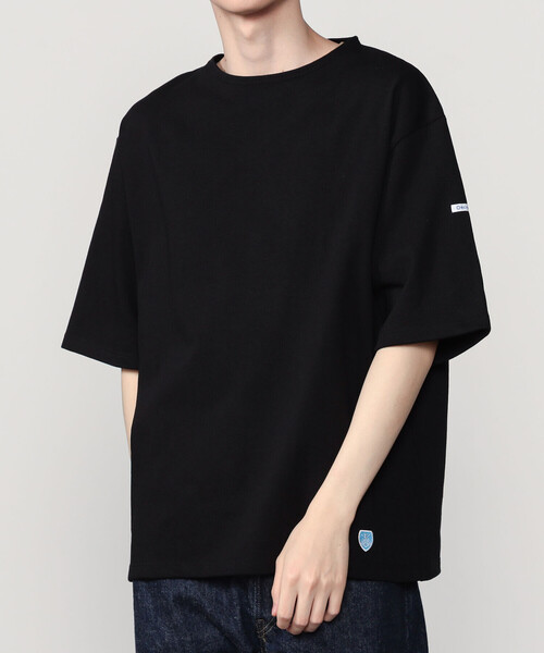ORCIVAL(オーシバル)の「ORCIVAL | コットンロード クルーネック 半袖バスクシャツ MEN(Tシャツ/カットソー・メンズ・ホワイト系その他5/ブラウン系その他/ブルー系その他2/イエロー系その他/ブラウン系その他2/ブラック/レッド系その他/ブルー系その他・4/5/3)」の21枚目の写真