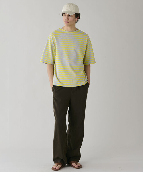 ORCIVAL(オーシバル)の「ORCIVAL | コットンロード クルーネック 半袖バスクシャツ MEN(Tシャツ/カットソー・メンズ・ホワイト系その他5/ブラウン系その他/ブルー系その他2/イエロー系その他/ブラウン系その他2/ブラック/レッド系その他/ブルー系その他・4/5/3)」の18枚目の写真