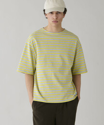 ORCIVAL | ORCIVAL | コットンロード クルーネック 半袖バスクシャツ MEN(Tシャツ/カットソー)