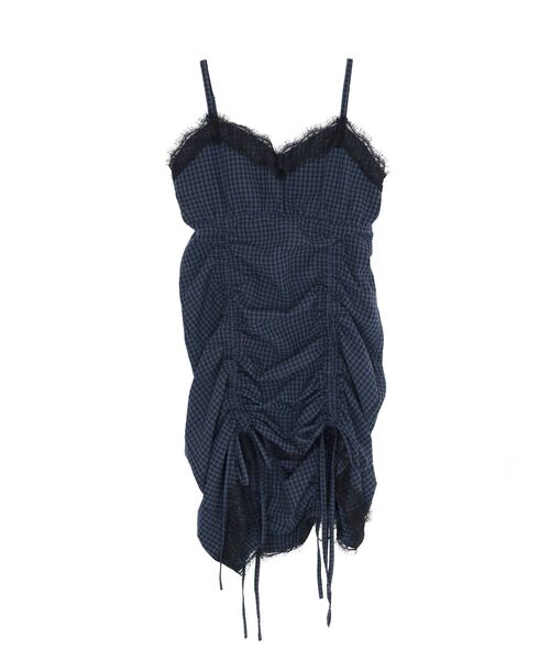 jouetie(ジュエティ)の「【MINAMI×jouetie】シャーリングキャミワンピース(ワンピース・レディース・ブルー/ブラック/ブラウン・MEDIUM)」の17枚目の写真