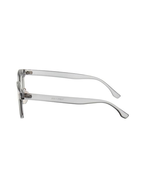 Ungrid(アングリッド)の「クリアグレーフレームサングラス(サングラス・レディース・ライトグレー・FREE)」の4枚目の写真