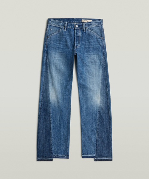 G-STAR(ジースター)の「Hybrid Dartt 3D Flare Jeans/パネル切り替えカットオフデザイン立体裁断フレアジーンズ/ブーツカット(デニムパンツ・メンズ・インディゴブルー・33/30/32/30/31/30/30/30/29/30/34/30/28/30)」の1枚目の写真