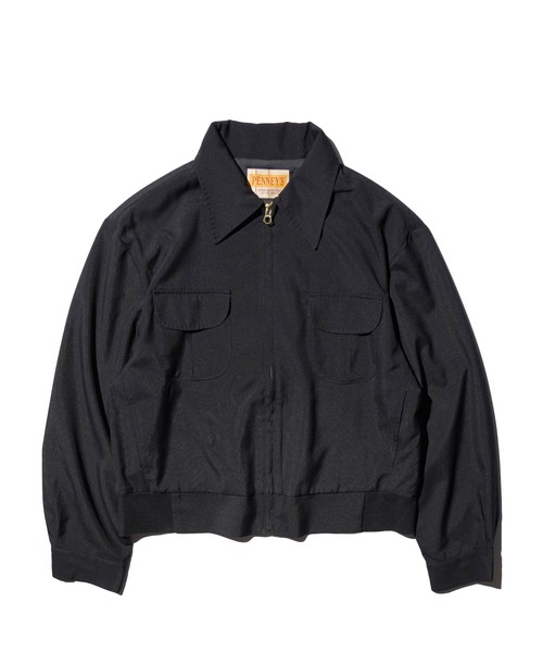 PENNEYS(ぺニーズ)の「PENNEY'S / ペニーズ ROCKABILLY JACKET EMBROIDERY ロカビリージャケット ショートブルゾン 刺繍(ブルゾン・メンズ・ブラック・MEDIUM)」の3枚目の写真