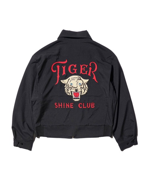PENNEYS(ぺニーズ)の「PENNEY'S / ペニーズ ROCKABILLY JACKET EMBROIDERY ロカビリージャケット ショートブルゾン 刺繍(ブルゾン・メンズ・ブラック・MEDIUM)」の4枚目の写真