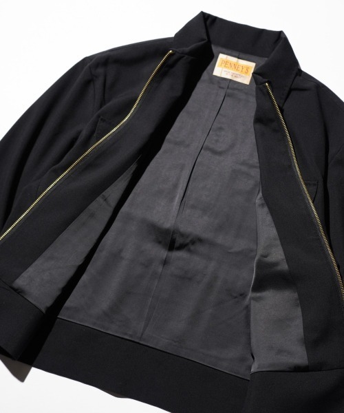 PENNEYS(ぺニーズ)の「PENNEY'S / ペニーズ ROCKABILLY JACKET EMBROIDERY ロカビリージャケット ショートブルゾン 刺繍(ブルゾン・メンズ・ブラック・MEDIUM)」の11枚目の写真
