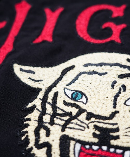 PENNEYS(ぺニーズ)の「PENNEY'S / ペニーズ ROCKABILLY JACKET EMBROIDERY ロカビリージャケット ショートブルゾン 刺繍(ブルゾン・メンズ・ブラック・MEDIUM)」の13枚目の写真