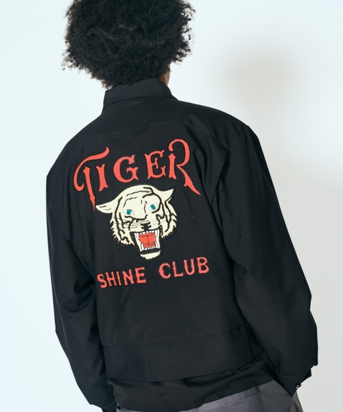 PENNEYS(ぺニーズ)の「PENNEY'S / ペニーズ ROCKABILLY JACKET EMBROIDERY ロカビリージャケット ショートブルゾン 刺繍(ブルゾン・メンズ・ブラック・MEDIUM)」の17枚目の写真