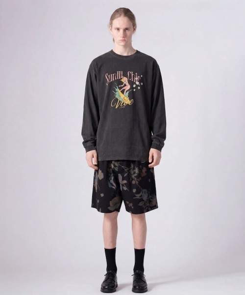 rehacer(レアセル)の「rehacer TEE : Sunlit Vintage Wash TEE / サンリット ヴィンテージ ウオッシュ T-shirt(Tシャツ/カットソー・メンズ・ネイビー/スミクロ/ワイン・MEDIUM/LARGE/X-LARGE/SMALL)」の13枚目の写真