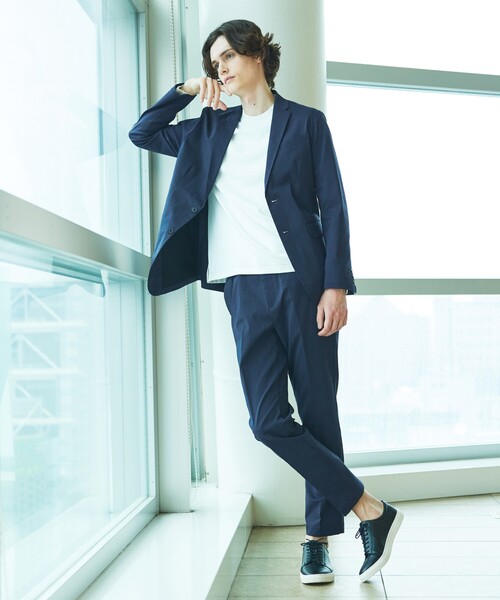 ABAHOUSE GRAY（アバハウスグレイ）の「【上下2点セット/セットアップ対応】COOL DRY MAX セットアップ / スーツ（セットアップ・メンズ・グレー/ネイビー/モカ/その他/グレイッシュベージュ/ブルー/ブラック・50/48/44/46）」の16枚目の写真
