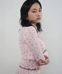 RAWMANTICS（ローマンティクス）の「ロマンティックレイヤープレミアムコットンシルエットカーディガンピンク（カーディガン/ボレロ）」