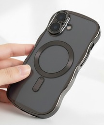 Fun & Daily（ファンアンドデイリー）の「MagSafe対応 Wave Metalic iPhone 16 17 Pro ProMax Case / アイフォンケース（スマホケース/カバー・レディース）」