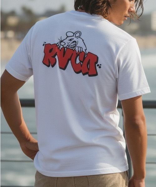 RVCA(ルーカ)の「RVCA メンズ RATNEST_SFST サーフTシャツ 【2026年春夏モデル】(Tシャツ/カットソー・メンズ・グレー/ブラック/ホワイト・SMALL/XX-LARGE/X-LARGE/LARGE/MEDIUM)」の2枚目の写真