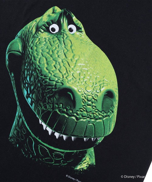 VARIEGATOR(ヴァリゲイター)の「≪追加2≫VARIEGATOR / ヴァリゲイター Rex/Tee(Tシャツ/カットソー・レディース・ブラック・MEDIUM/LARGE)」の2枚目の写真