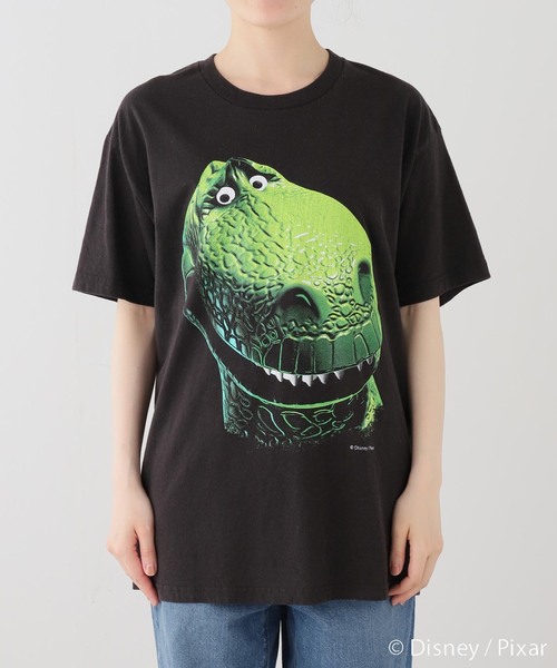 VARIEGATOR(ヴァリゲイター)の「≪追加2≫VARIEGATOR / ヴァリゲイター Rex/Tee(Tシャツ/カットソー・レディース・ブラック・MEDIUM/LARGE)」の7枚目の写真