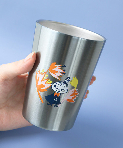 MOOMIN（ムーミン）の「〈MOOMIN/ムーミン〉 リトルミイ フラワー コンビニ コーヒータンブラーM STCV2（グラス/マグカップ/タンブラー・レディース・ブルー・ONE SIZE）」の3枚目の写真
