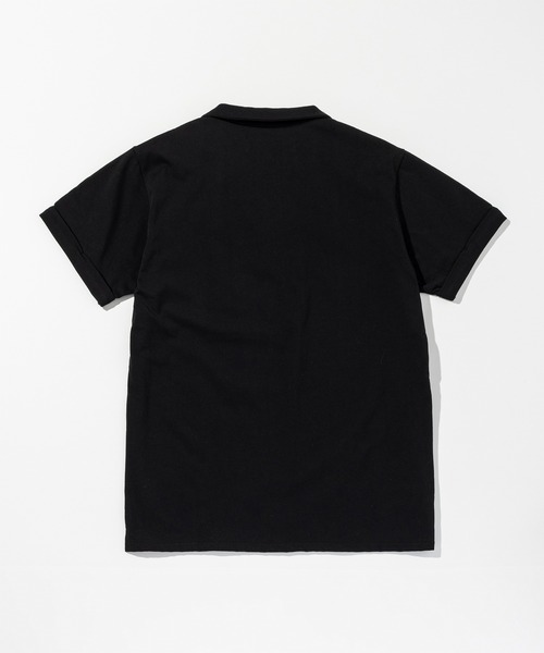 AKM Contemporary(エイケイエムコンテンポラリー)の「【WEB・直営店限定】AKM Contemporary(エイケイエムコンテンポラリー)イタリアンカラー半袖Tシャツ(Tシャツ/カットソー・メンズ・ネイビー/ホワイト/ブラック・M/S/XL/L)」の4枚目の写真