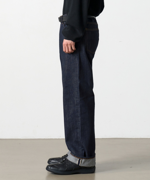 DENMADE(デンメイド)の「DEN0161 Non-Fade Selvedge Wide Fit (Indigo)(デニムパンツ・メンズ・その他・S/M/L/XL)」の2枚目の写真