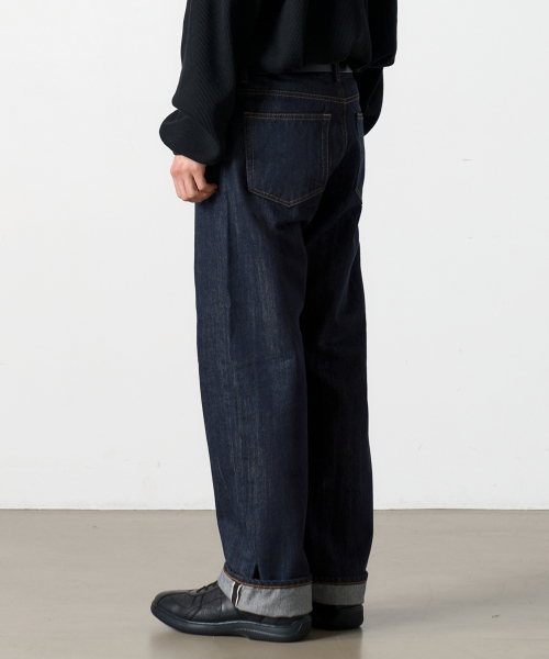 DENMADE(デンメイド)の「DEN0161 Non-Fade Selvedge Wide Fit (Indigo)(デニムパンツ・メンズ・その他・S/M/L/XL)」の3枚目の写真
