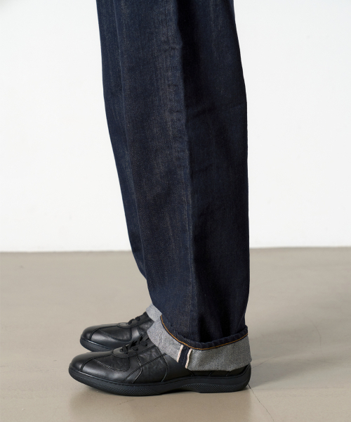 DENMADE(デンメイド)の「DEN0161 Non-Fade Selvedge Wide Fit (Indigo)(デニムパンツ・メンズ・その他・S/M/L/XL)」の4枚目の写真