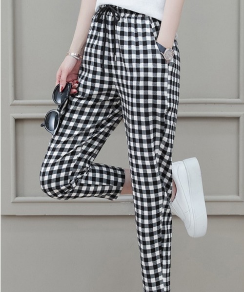 Ritzy（リッツィー）の「クロップド丈 イージー テーパードパンツ（その他パンツ・レディース・A/B・M/L）」の7枚目の写真