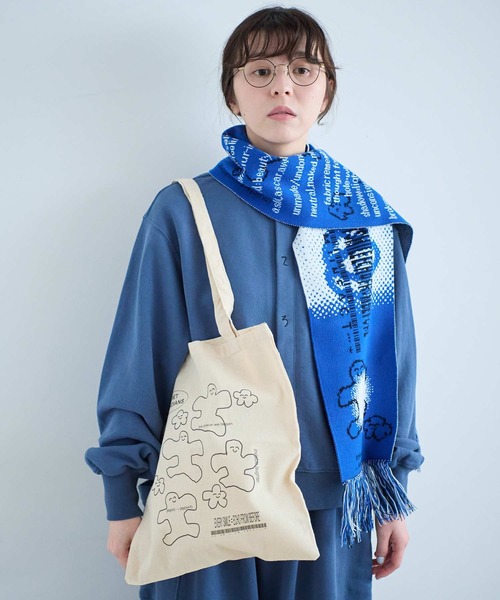 I am I in fact...(アイアムアイインファクト)の「GARDIANS TOTEBAG(トートバッグ・レディース・ベージュ・FREE)」の5枚目の写真