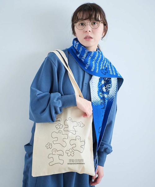 I am I in fact...(アイアムアイインファクト)の「GARDIANS TOTEBAG(トートバッグ・レディース・ベージュ・FREE)」の13枚目の写真