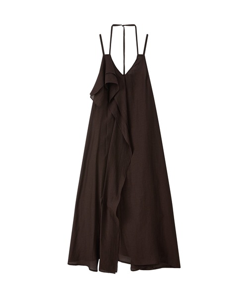 tageechita(タジチタ)の「【tageechita】アシンメトリー レイヤード キャミドレス(ワンピース・レディース・ブラウン/ベージュ・M/S/L)」の22枚目の写真