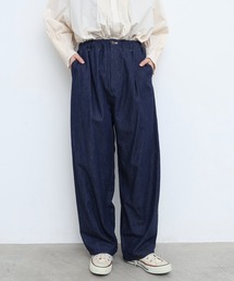 6オンスやわらかデニム カーブパンツ