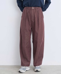 l'atelier du savon | 6オンスやわらかデニム カーブパンツ(その他パンツ)