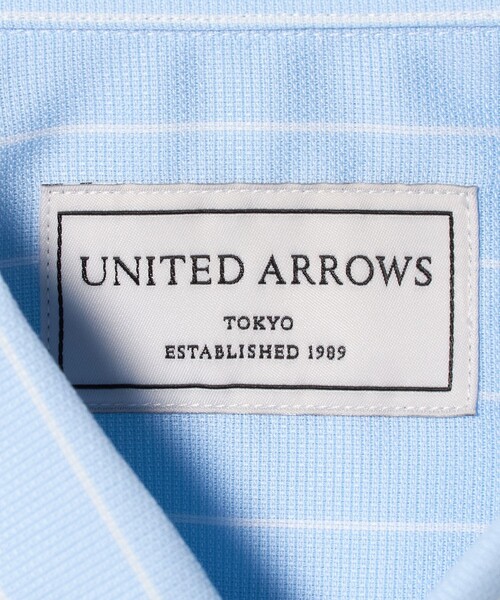 UNITED ARROWS(ユナイテッドアローズ)の「イージーケア AG パナマ ショートスリーブ ストライプ ボタンダウンカラーシャツ 抗菌防臭 通気性(シャツ/ブラウス・メンズ・ライトブルー・S/M/XL/L)」の18枚目の写真