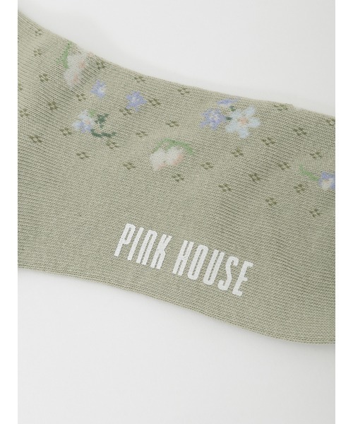 PINK HOUSE(ピンクハウス)の「スプリンクルポジー柄ソックス(ソックス/靴下・レディース・ブラック/ライトブルー/ライトグリーン/ラベンダー・フリー)」の10枚目の写真