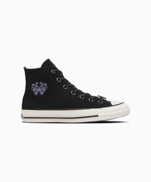 ANNA SUI(アナスイ)の「CONVERSE ALL STAR AGED HI / ANNA SUI BLACK/PURPLE(スニーカー・レディース・ブラック・23cm/25cm/24.5cm/24cm/23.5cm)」の5枚目の写真