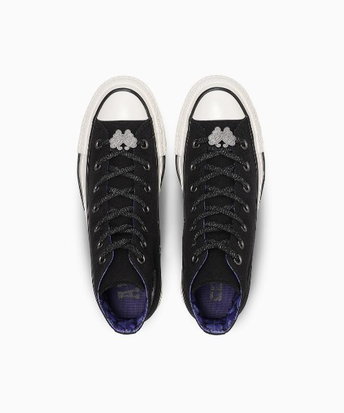 ANNA SUI(アナスイ)の「CONVERSE ALL STAR AGED HI / ANNA SUI BLACK/PURPLE(スニーカー・レディース・ブラック・23cm/25cm/24.5cm/24cm/23.5cm)」の7枚目の写真