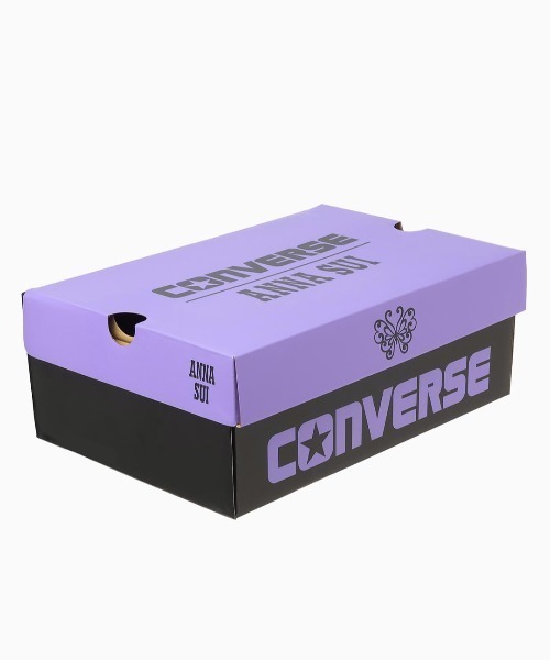 ANNA SUI(アナスイ)の「CONVERSE ALL STAR AGED HI / ANNA SUI BLACK/PURPLE(スニーカー・レディース・ブラック・23cm/25cm/24.5cm/24cm/23.5cm)」の14枚目の写真