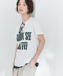RIVE DROITE | 予約【A・MONN】【綿100%/洗濯機洗い可】feelロゴTee(Tシャツ/カットソー)