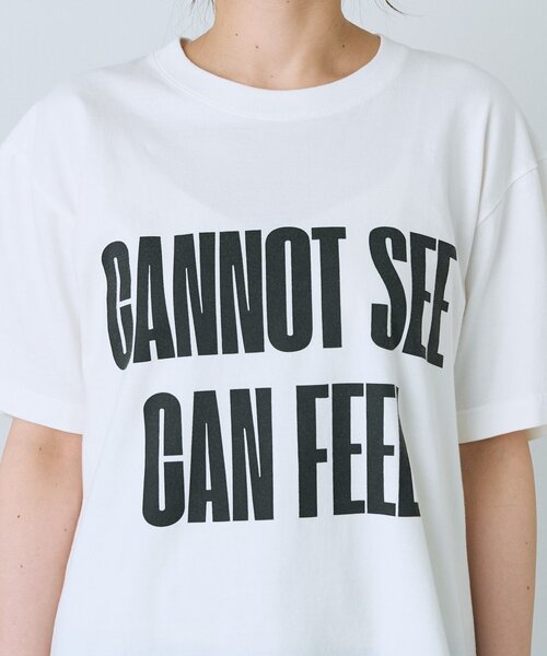 RIVE DROITE(リヴドロワ)の「予約【A・MONN】【綿100%/洗濯機洗い可】feelロゴTee(Tシャツ/カットソー・レディース・ピンク/オフホワイト/チャコールグレー・FREE)」の18枚目の写真
