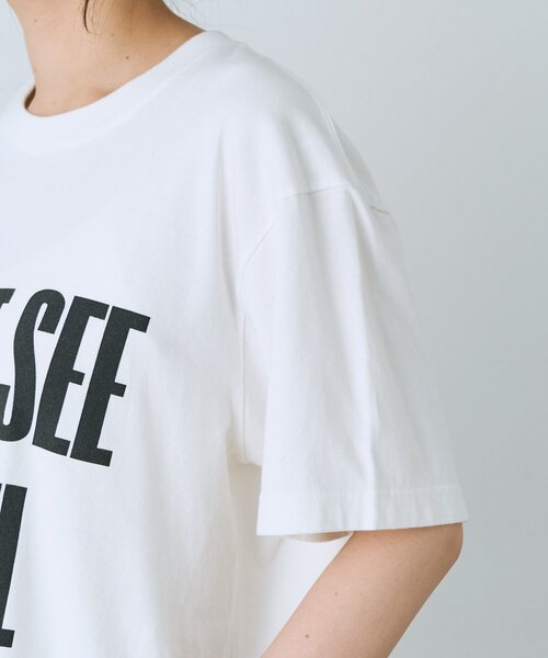RIVE DROITE(リヴドロワ)の「予約【A・MONN】【綿100%/洗濯機洗い可】feelロゴTee(Tシャツ/カットソー・レディース・ピンク/オフホワイト/チャコールグレー・FREE)」の19枚目の写真