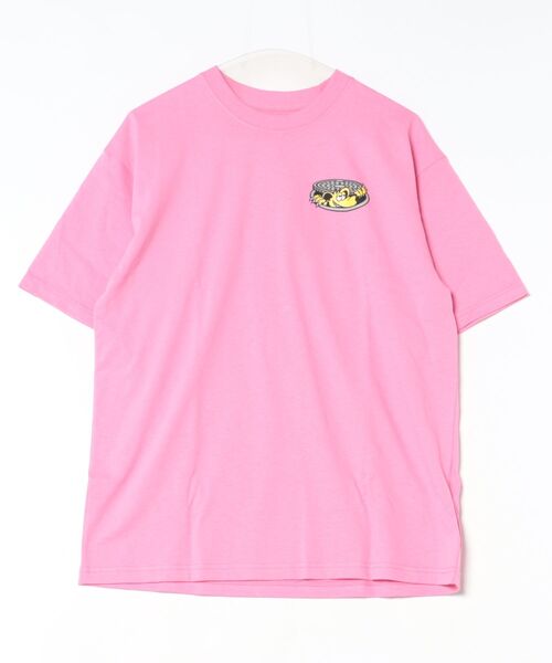VANS ヴァンズ Downside SS Tee ショートスリーブ VN000SXSFRQ Pink（T